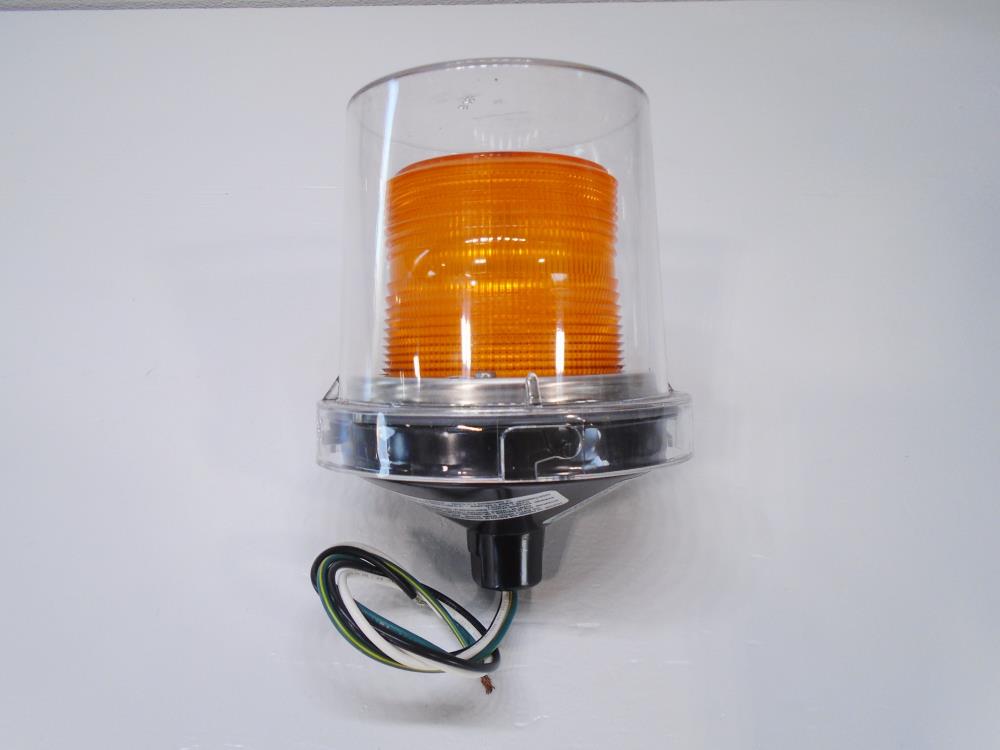 Federal Signal Electraray Hazardous Location Strobe Warning Light, Amber, 225XST